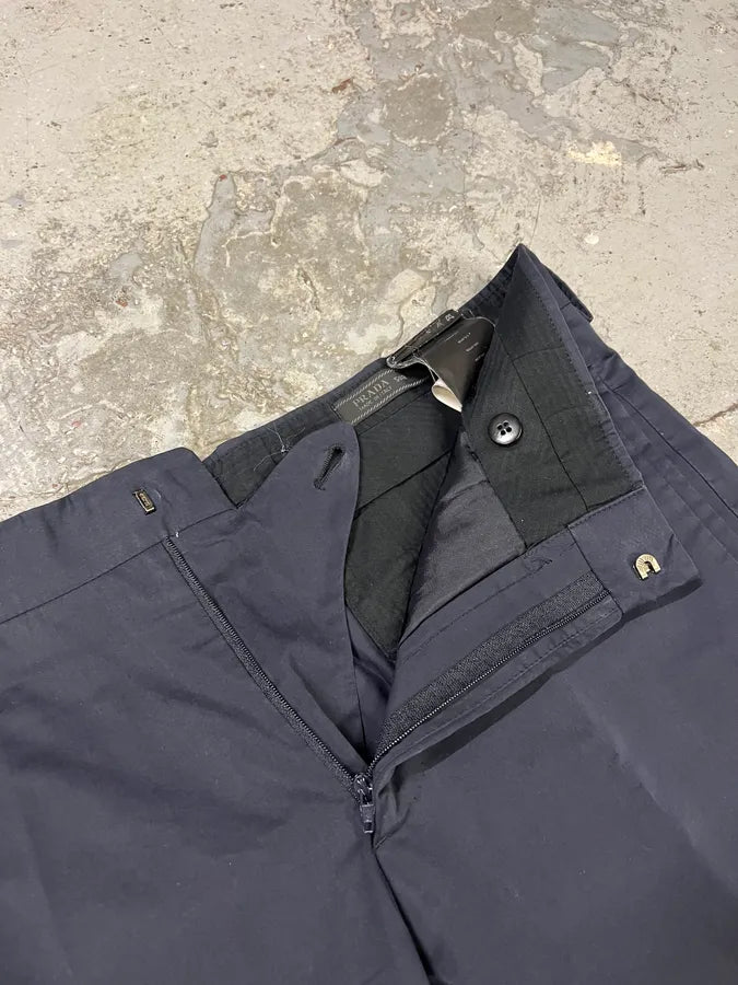 Prada Navy Blazer Pants Costume Set (M) wUmcxQj 8