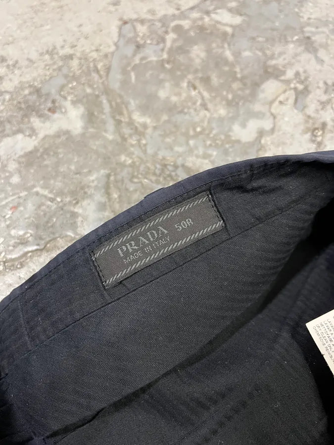 Prada Navy Blazer Pants Costume Set (M) wUmcxQj 9