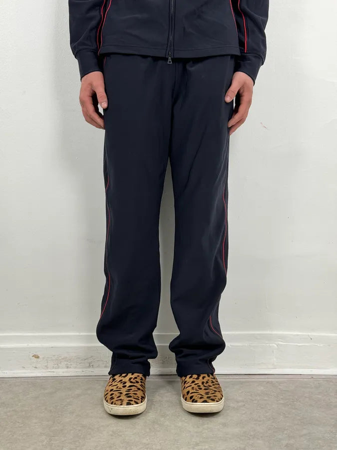 2000s Prada Navy Contrast Red Stripe Tracksuit Set JXsnRbR 7