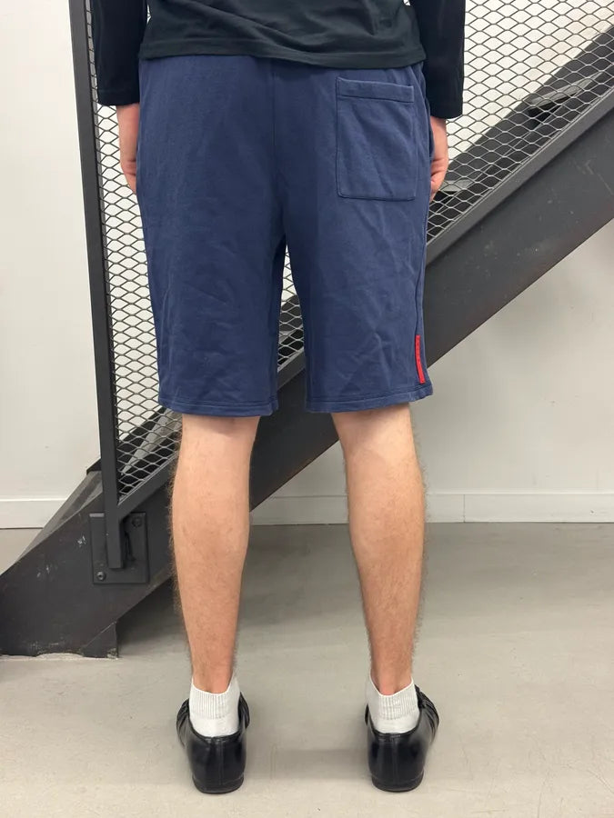 SS2008 Prada Navy Linea Rossa Shorts QzaYUyM 4