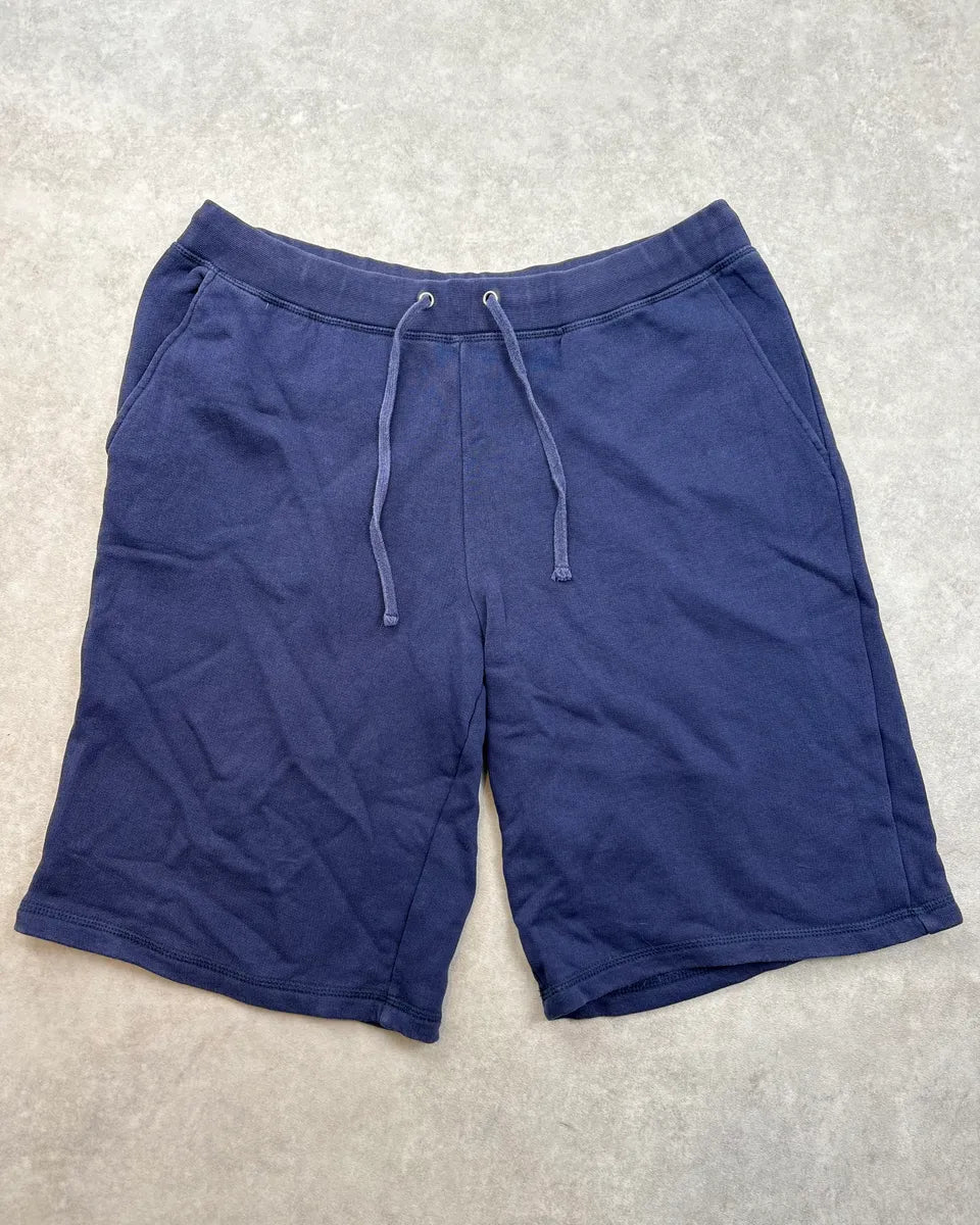 SS2008 Prada Navy Linea Rossa Shorts QzaYUyM 0