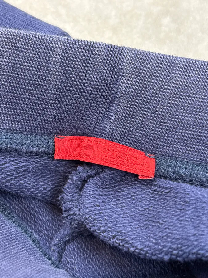 SS2008 Prada Navy Linea Rossa Shorts QzaYUyM 7