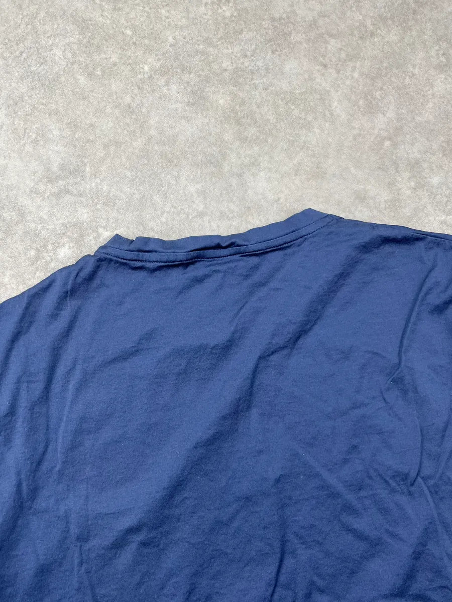 SS2019 Prada Navy Pocket T-Shirt zsBnmUt 5