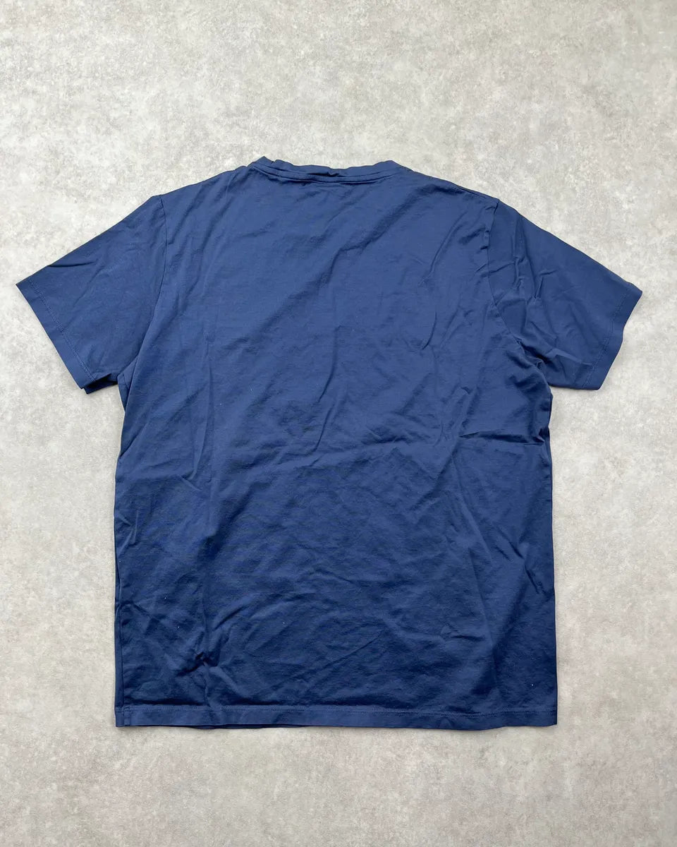 SS2019 Prada Navy Pocket T-Shirt zsBnmUt 3