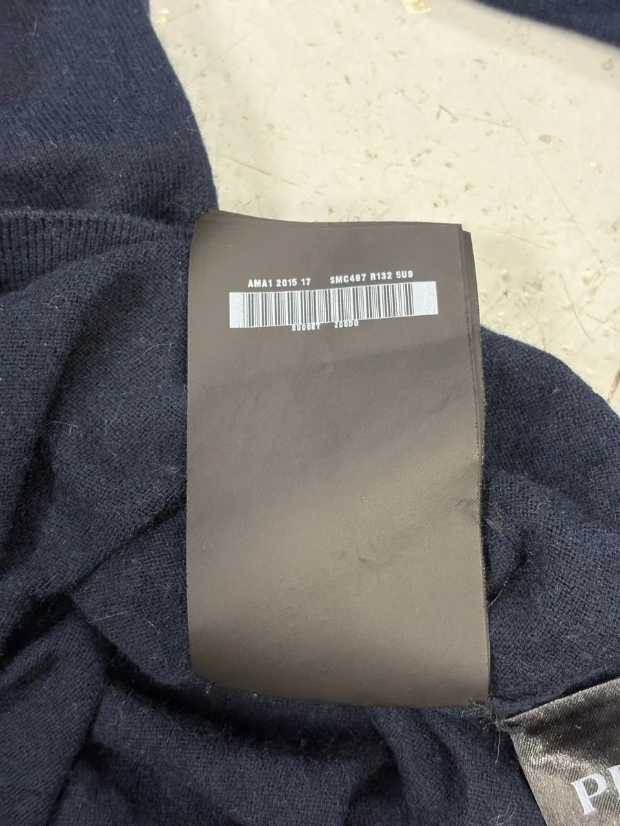 Prada Navy Minimalist Cardigan Sweater kZmiSqp 2