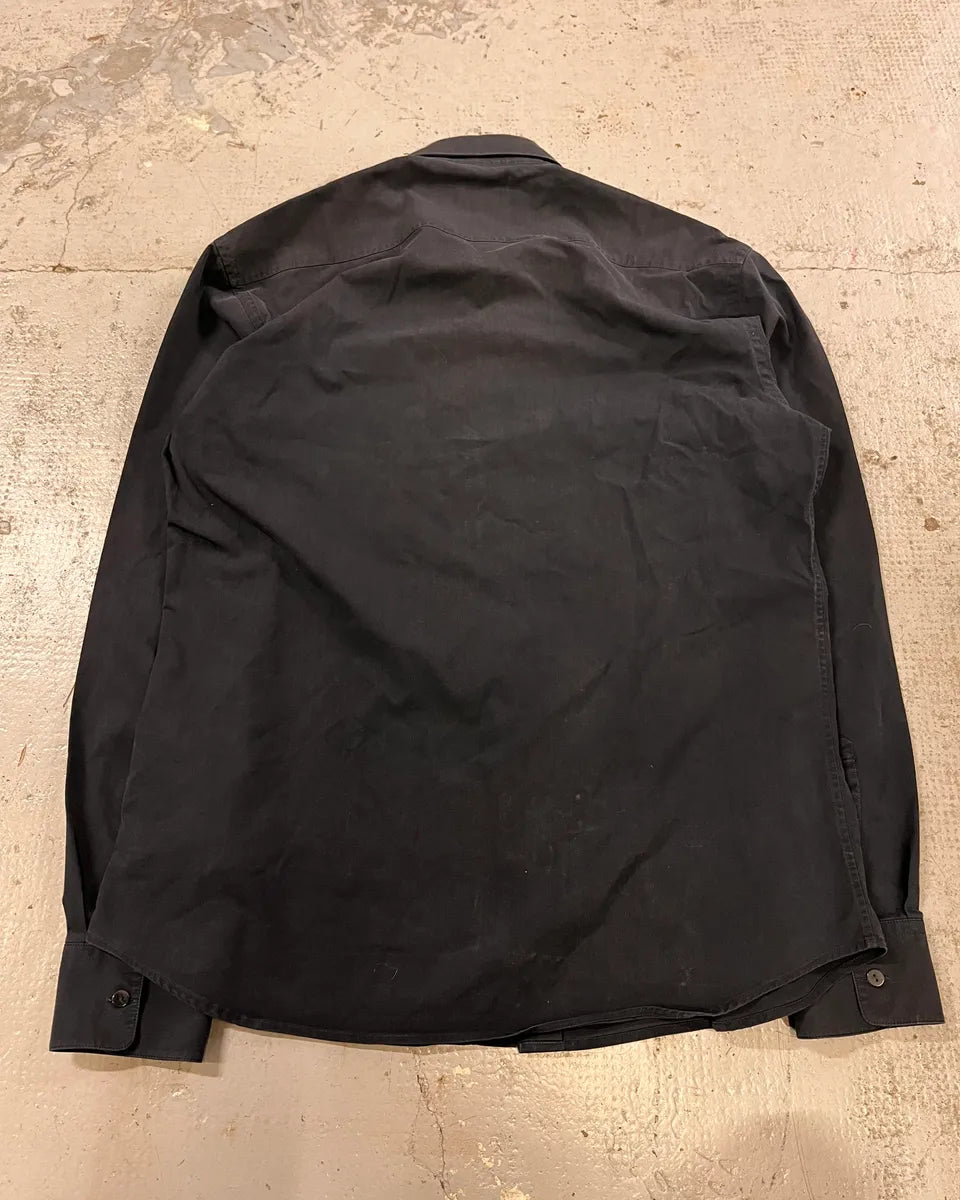 Prada Navy Minimalist Shirt yPLBNog 6