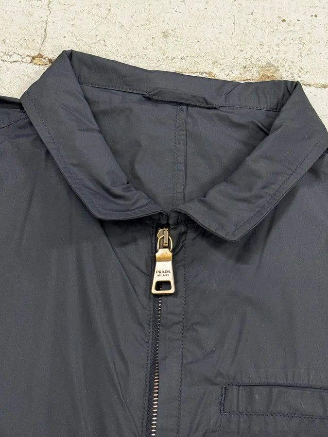 AW2008 Prada Navy Nylon Windbreaker Jacket xTDfoky 8
