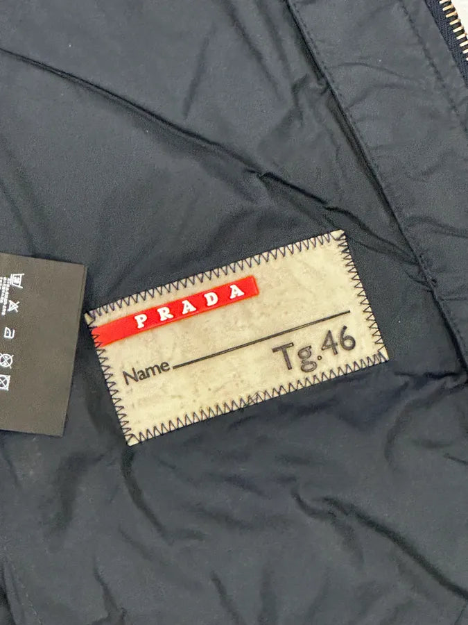 AW2008 Prada Navy Nylon Windbreaker Jacket xTDfoky 10