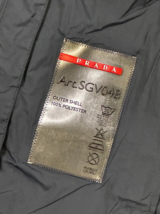 AW2008 Prada Navy Nylon Windbreaker Jacket xTDfoky 11