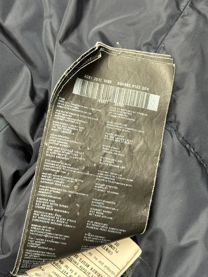 AW2013 Prada Navy Nylon Quilted Puffer Jacket DYQIrSY 15