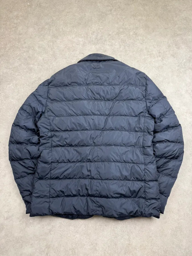 AW2013 Prada Navy Nylon Quilted Puffer Jacket DYQIrSY 7