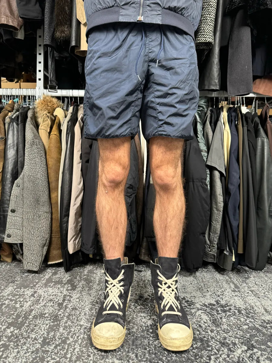 Prada Navy Nylon Swim Shorts kNihEAu 1