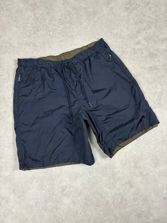 Prada Navy Nylon Swim Shorts kNihEAu 4