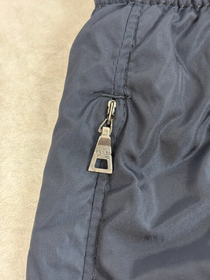 Prada Navy Nylon Swim Shorts kNihEAu 7