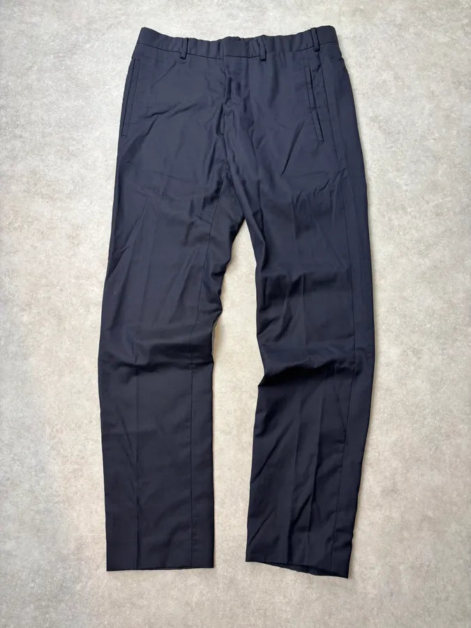 2000 Prada Navy Minimalist Pants sRybcbi 0