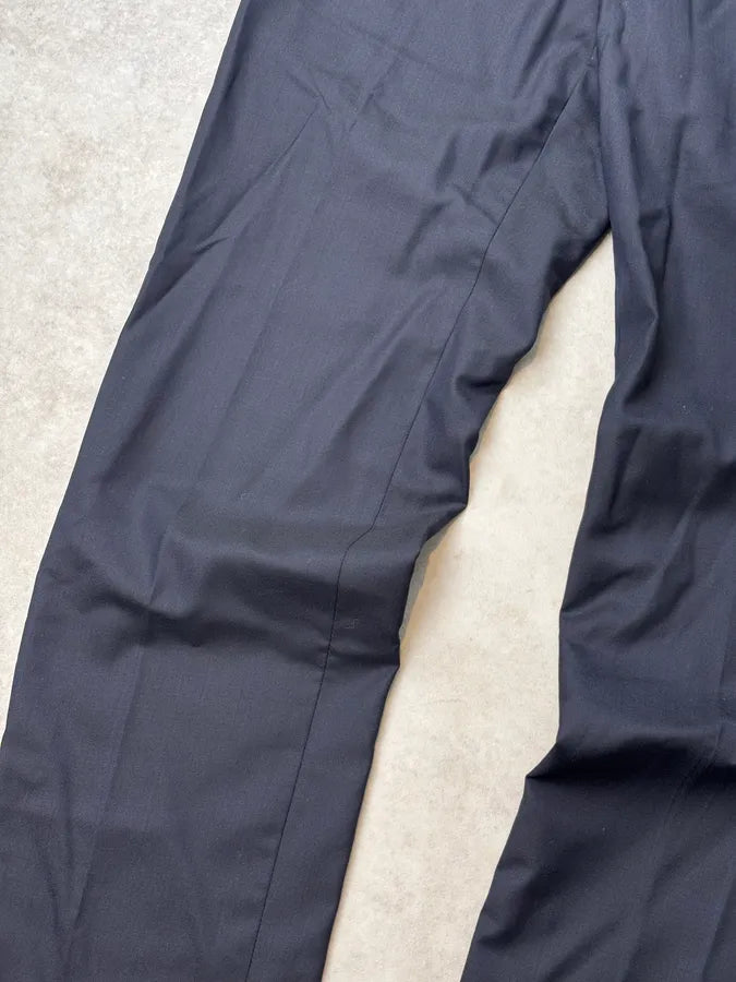2000 Prada Navy Minimalist Pants sRybcbi 9