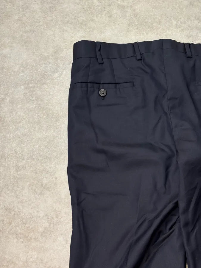 2000 Prada Navy Minimalist Pants sRybcbi 8