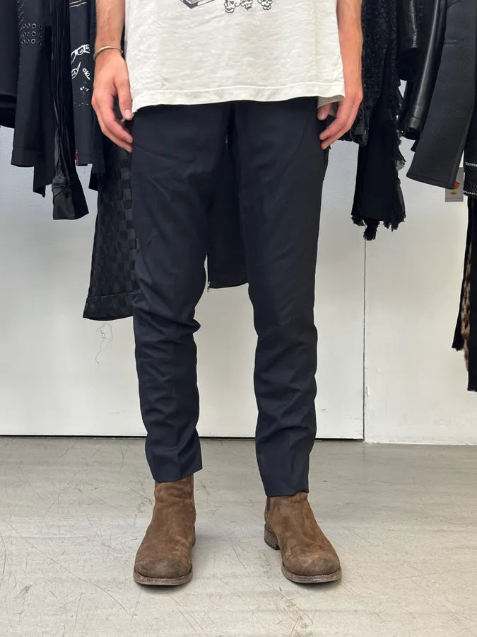 2000 Prada Navy Minimalist Pants sRybcbi 1