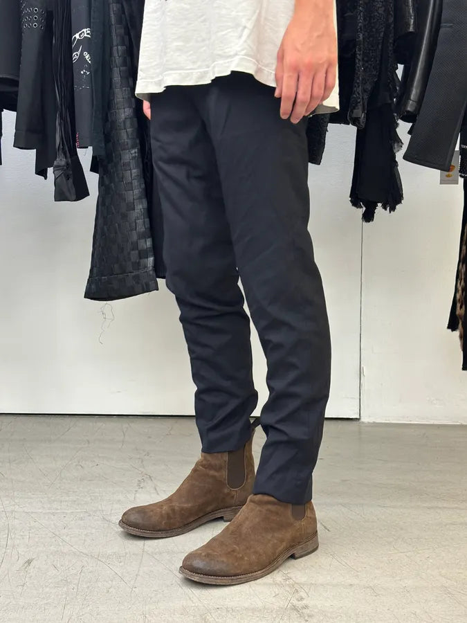 2000 Prada Navy Minimalist Pants sRybcbi 2