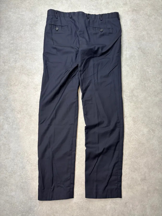 2000 Prada Navy Minimalist Pants sRybcbi 5