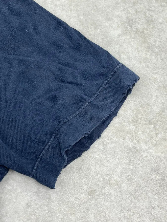 2000s Prada Navy Surfboard Linea Rossa Relief T-Shirt wykiTNG 7