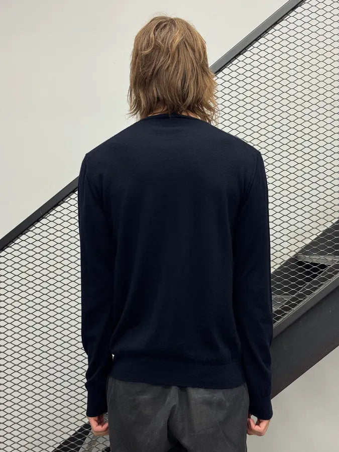 AW2022 Prada Navy Minimalist Sweater tOaJjwE 2