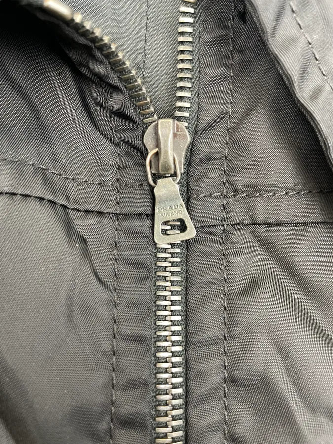 2000s Prada Nylon Biker Jacket  TXrVzfZ 7