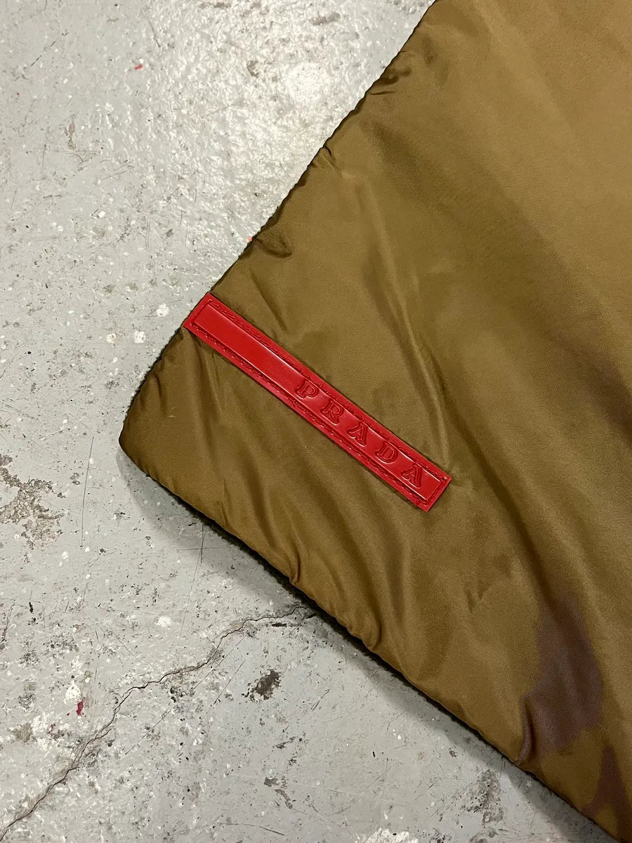 Prada Nylon Green Scarf (OS) zZtHDEH 2