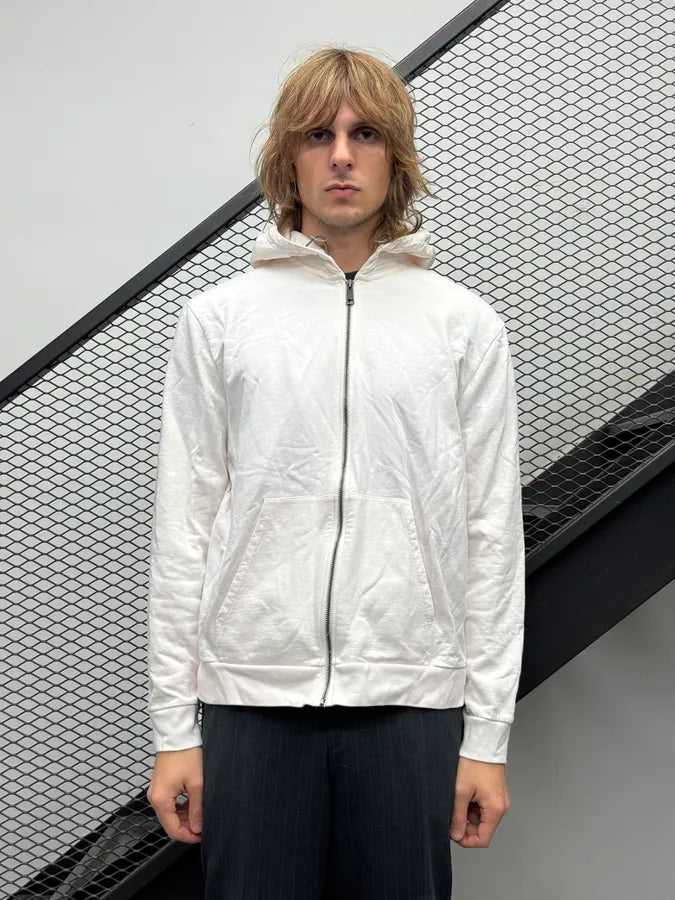 AW2019 Prada Pale Pink Zip-up Hoodie vwdcwNn 0