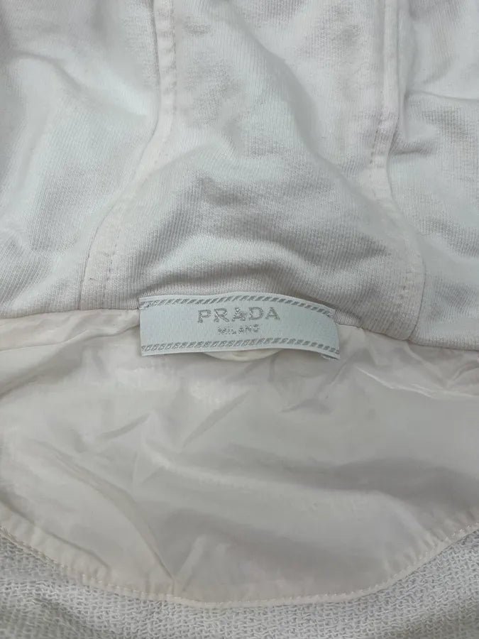 AW2019 Prada Pale Pink Zip-up Hoodie vwdcwNn 8