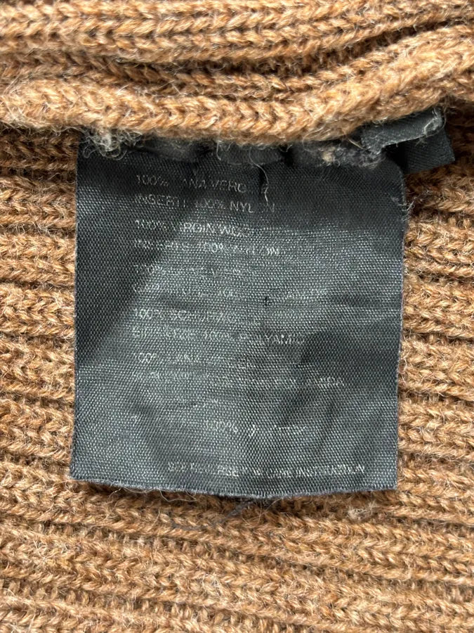 2000s Prada Brown Cozy Zip-up Sweater LqQUxMG 12
