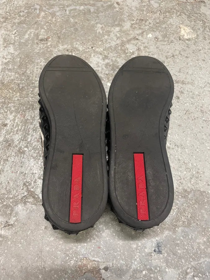 Prada Pony Hair Safari Brown Embellished Shoes dEmIcmZ 7