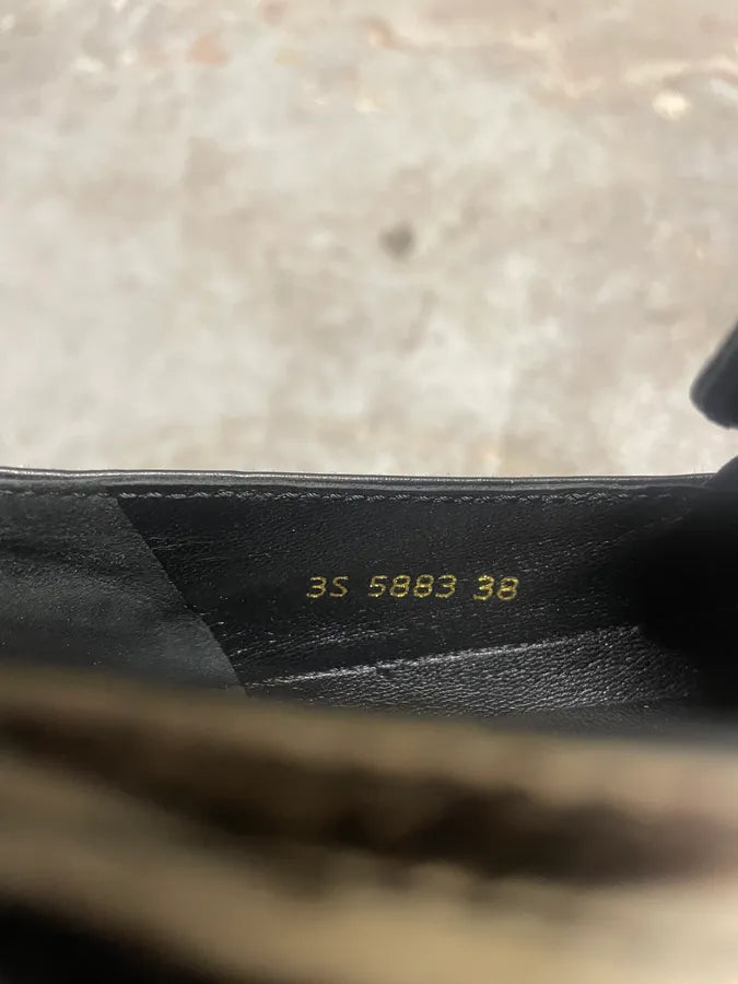 Prada Pony Hair Safari Brown Embellished Shoes dEmIcmZ 8