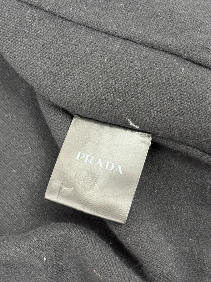 AW2018 Prada Red Cashmere Zip-up Sweater HbzAwci 8