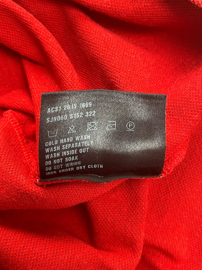 SS2015 Prada Red Striped Collar Polo wKzKLwA 9