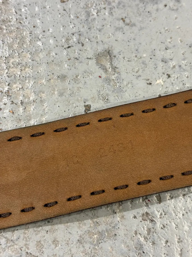 AW2000 Prada Red Premium Leather Belt NeacwKj 8