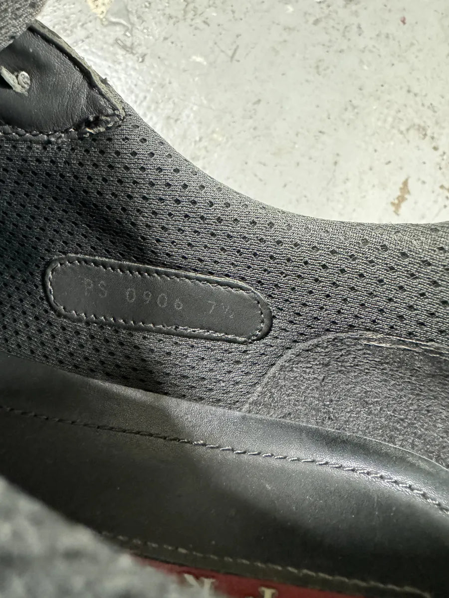 Prada Satin Olive Leather Americas Cup Shoes (42.5eu/us9) 6