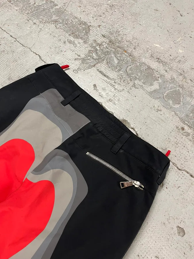 Prada Thermic Effect Red & Grey Ski Pants DrSrhEY 10