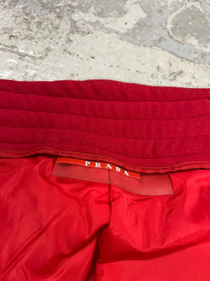 Prada Thermic Effect Red & Grey Ski Pants DrSrhEY 12