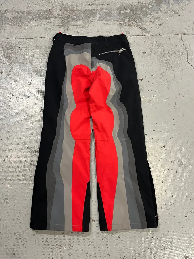 Prada Thermic Effect Red & Grey Ski Pants DrSrhEY 7