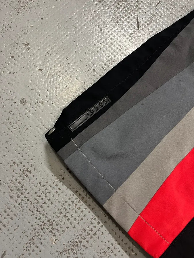 Prada Thermic Effect Red & Grey Ski Pants DrSrhEY 8