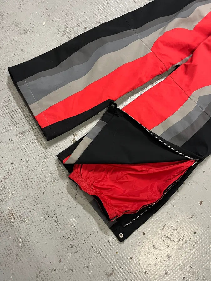 Prada Thermic Effect Red & Grey Ski Pants DrSrhEY 9