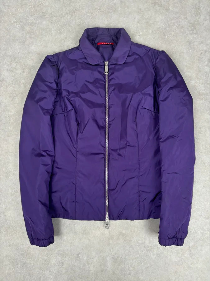 AW2008 Prada Purple Nylon Light Jacket IwhAtLa 0