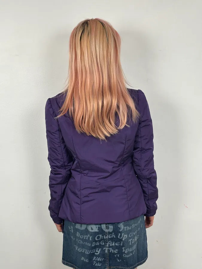 AW2008 Prada Purple Nylon Light Jacket IwhAtLa 2