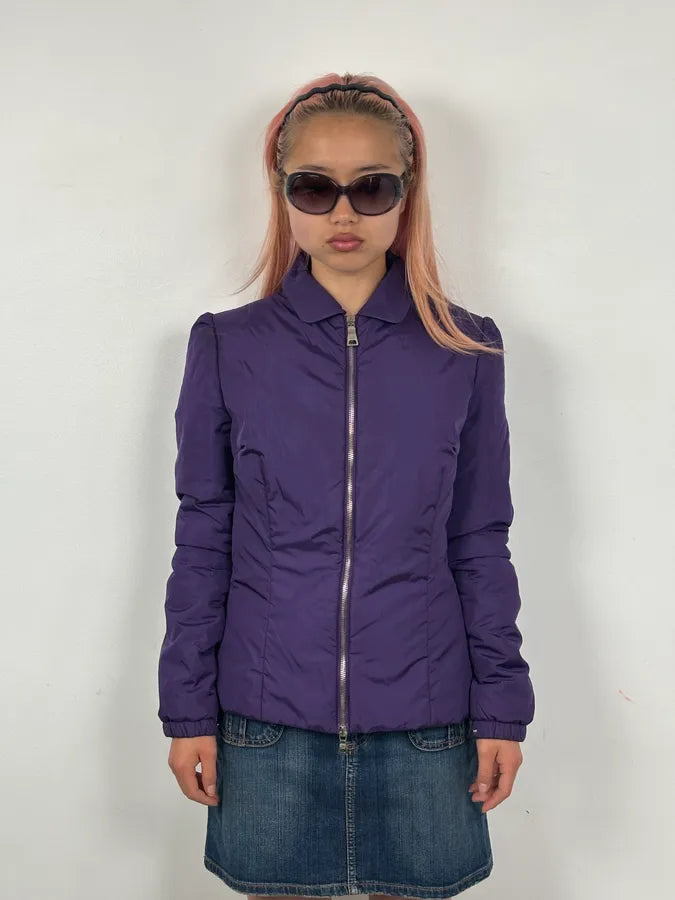 AW2008 Prada Purple Nylon Light Jacket IwhAtLa 1