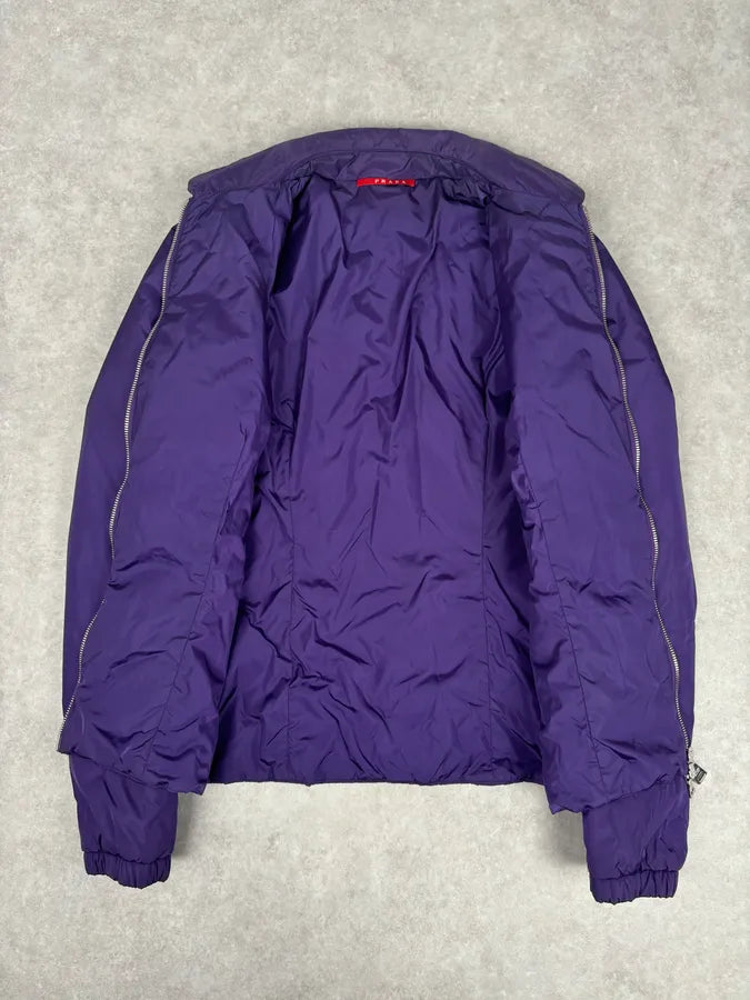 AW2008 Prada Purple Nylon Light Jacket IwhAtLa 6