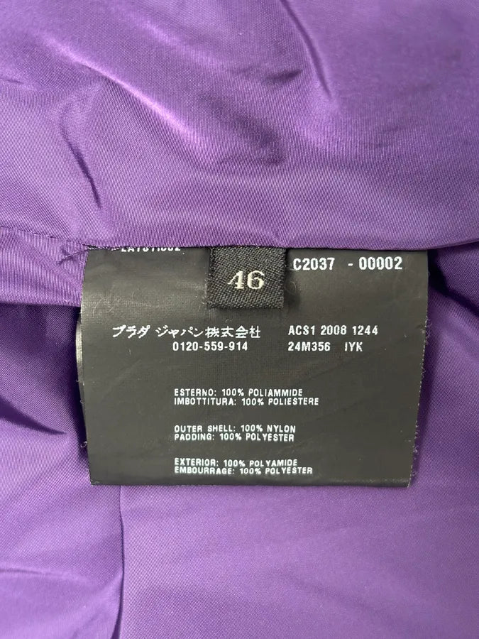 AW2008 Prada Purple Nylon Light Jacket IwhAtLa 10