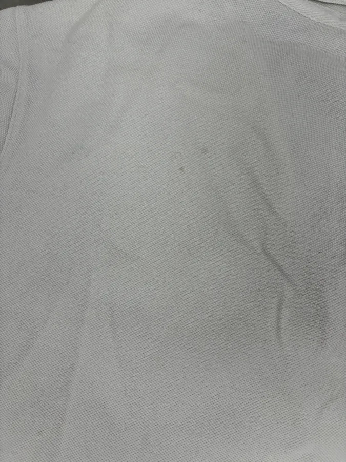 2000s Prada White Cotton Contrast Trim  Polo Shirt  sodgEUO 9