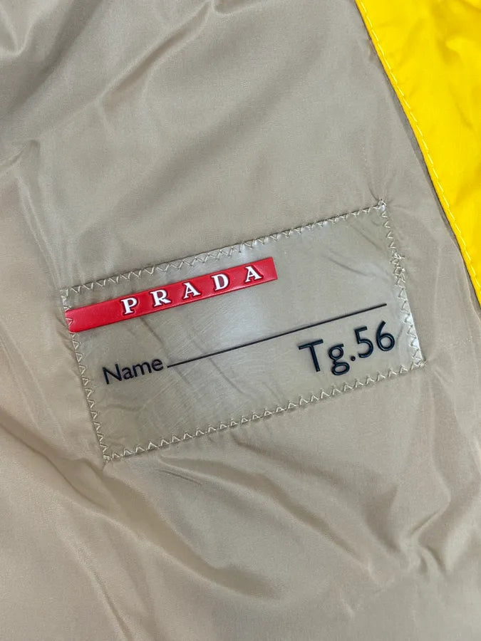 2000s Prada Yellow Down Quilted Puffer Vest GJUyVZO 11