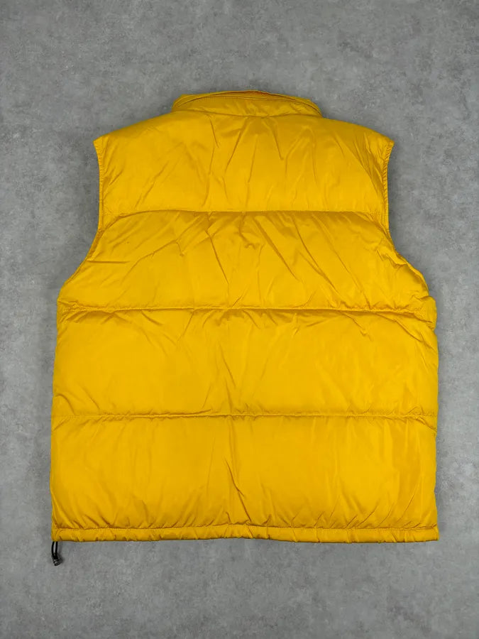 2000s Prada Yellow Down Quilted Puffer Vest GJUyVZO 4
